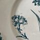 Set of 8 plates Terre de Fer 1900 K.G Lunéville, model "Carnation"
