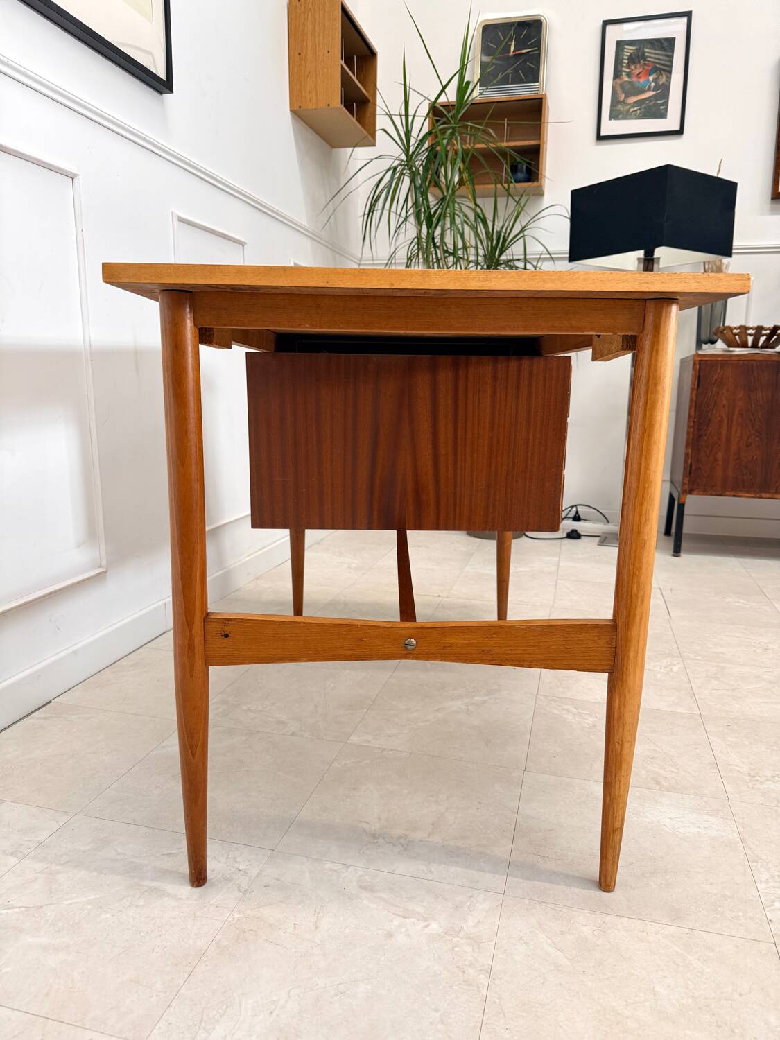 Vintage Scandinavian desk