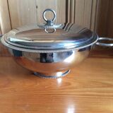 Stainless steel vegetable dish