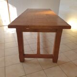Oak farmhouse table