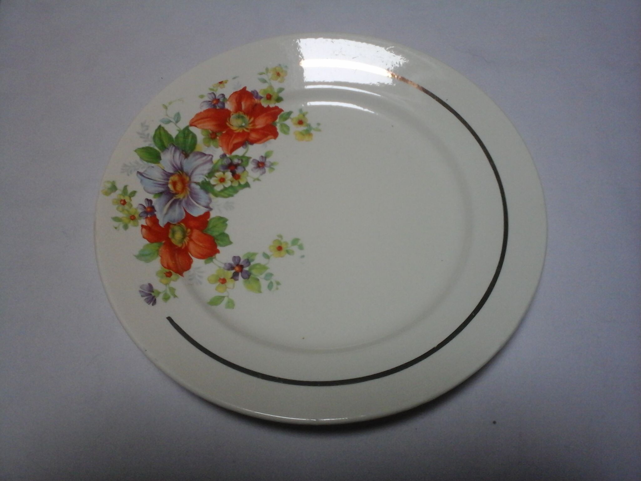 Assortment of 6 old plates