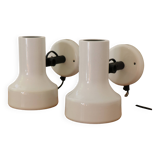 Pair of Scandinavian wall lights