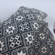 Navy blue design cushion