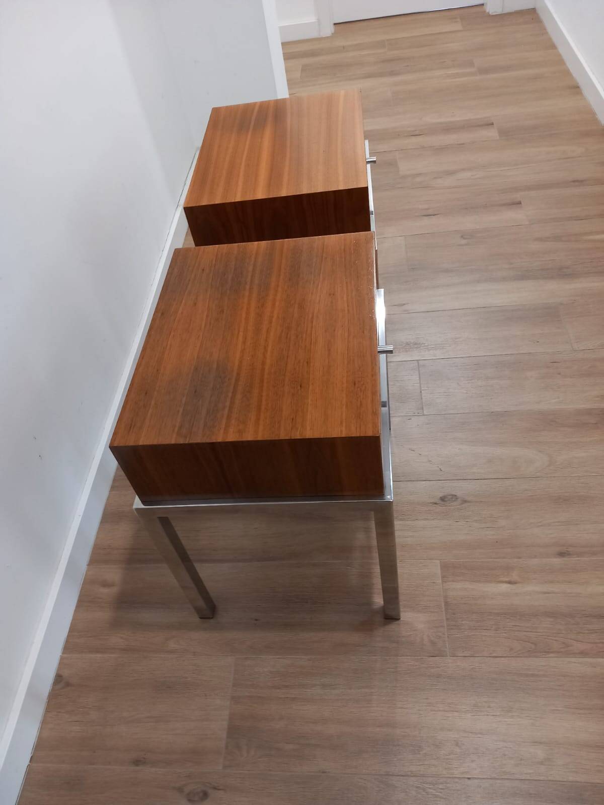 Bedside tables 2 pieces 70s Italy