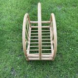 Rattan wooden basket