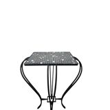 Vintage blue mosaic coffee table / plant table / side table