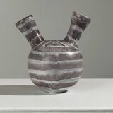 Double-neck ceramic vase by Jean Busson, France, 1960