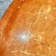 Oval table in red Alicante marble from the 70s