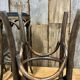5 tabourets de bar bois courbé style Thonet
