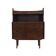 Bureau secrétaire en noyer des années 1960, Danemark avec tiroirs