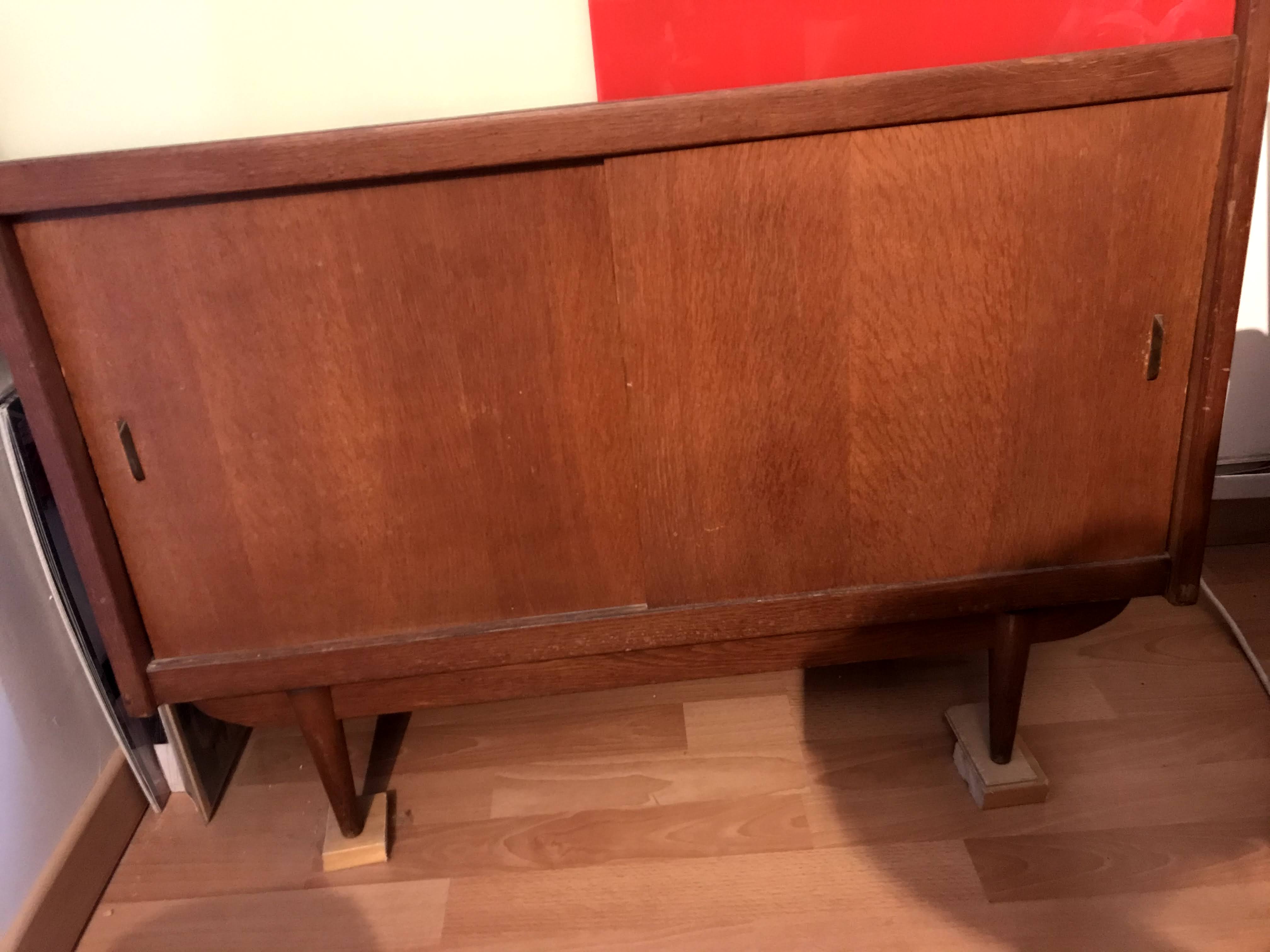 Vintage Oscar 60s showcase furniture