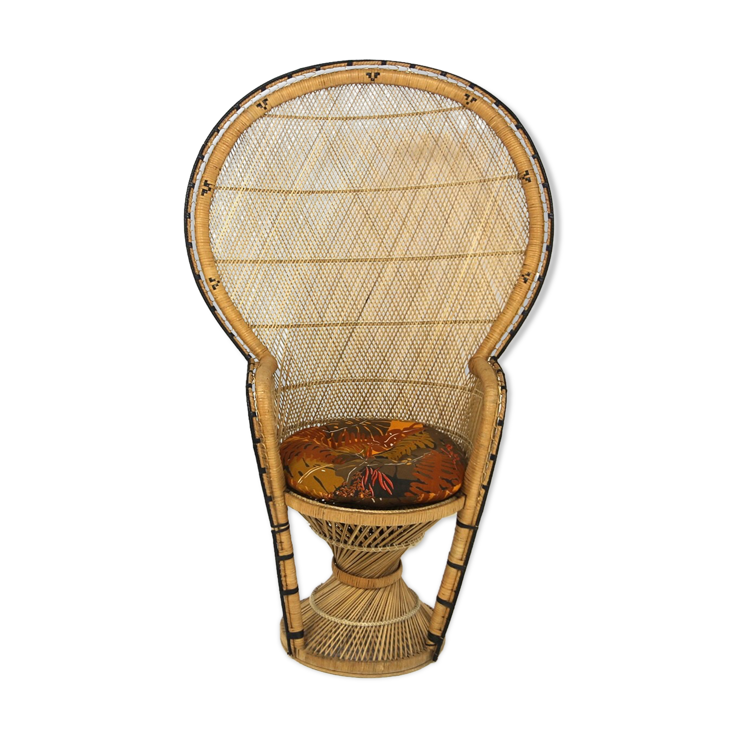 Armchair "Emmanuelle" in rattan, Sweden, 1960