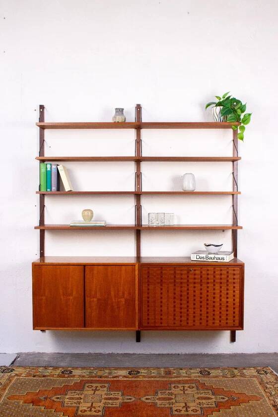 Poul Cadovius Cado Royal Shelving unit Mid Century Vintage Teak