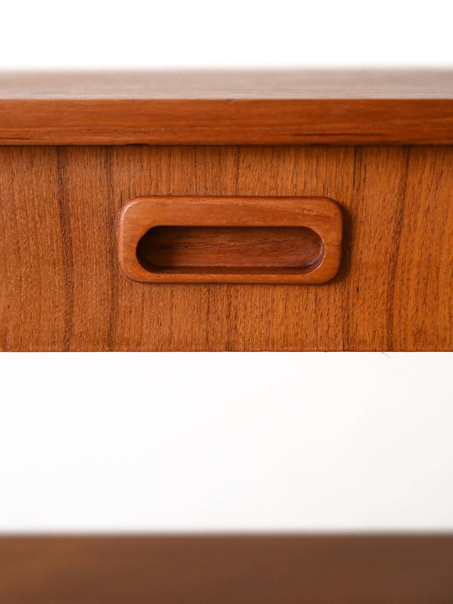 Danish teak bedside table