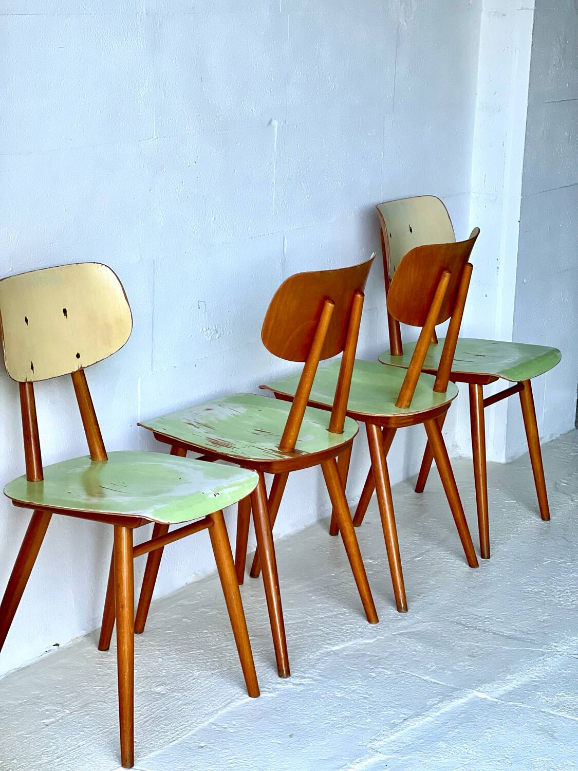 Dining Chairs by TON, 1960’