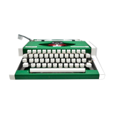 English Luxury Olympia Traveller typewriter revised new ribbon