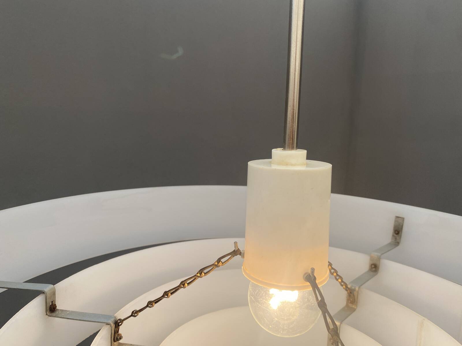 Vintage wasp nest shaped pendant, Czechoslovakia 1970´s