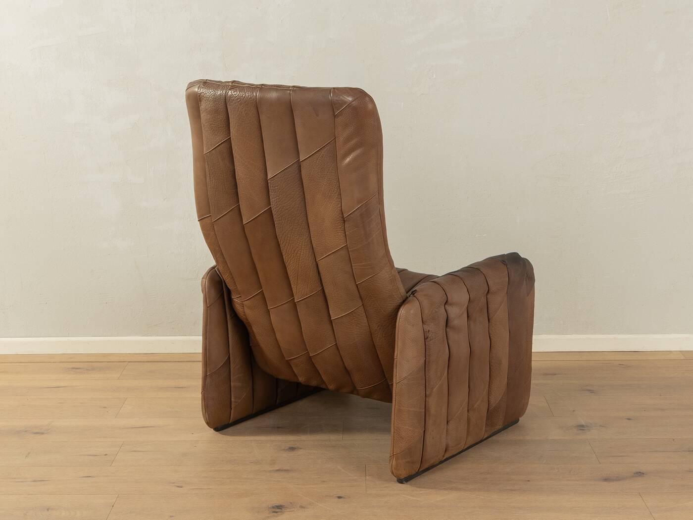 DS-50 Patchwork Armchair with Stool by De Sede