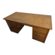 Bureau a caissons d'administration ancien en bois