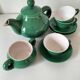 Teapot, 3 cups and sugar bowl KERALUC