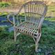 Rattan armchair