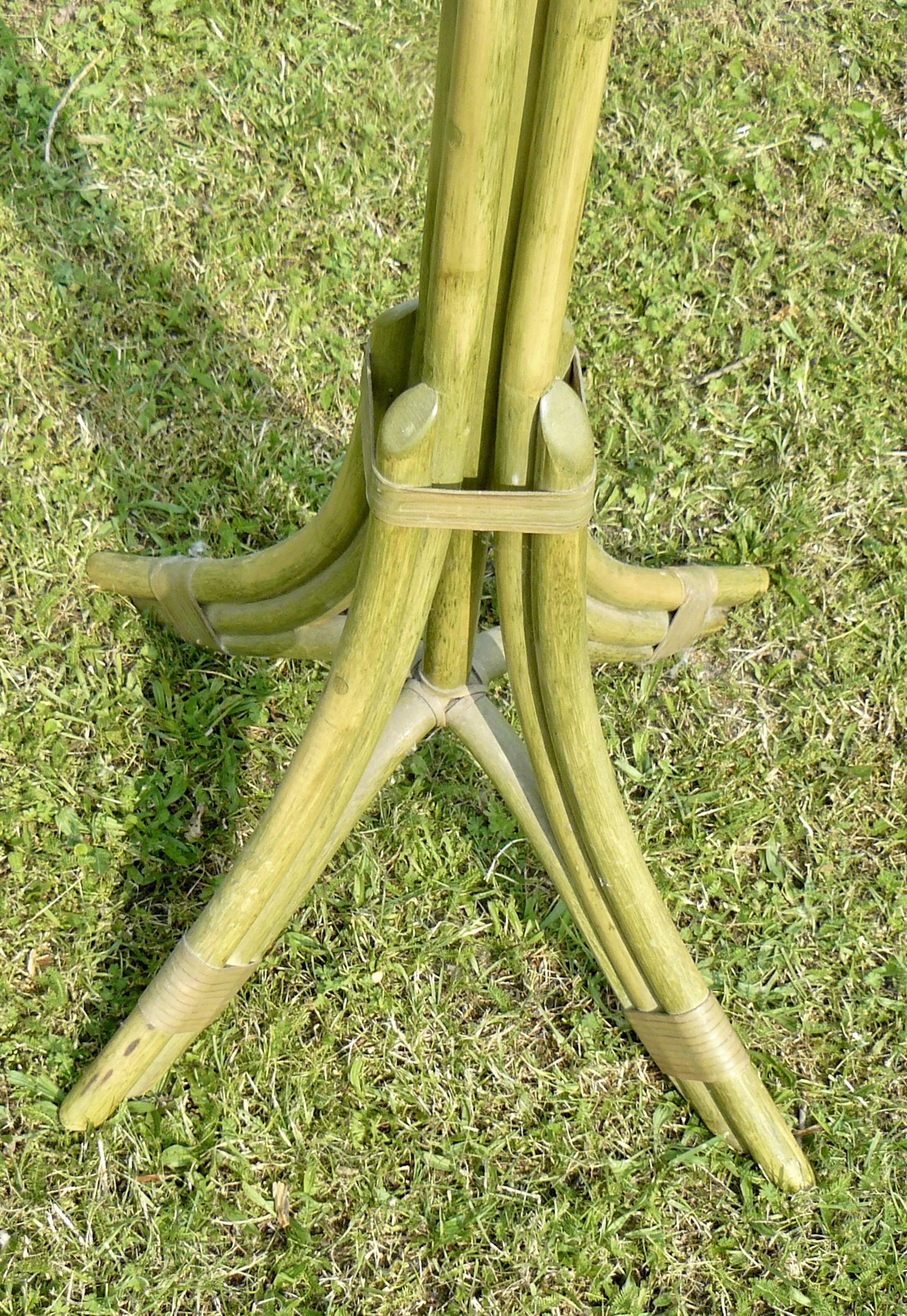 Coat rack parrot bamboo and rotion Roche Bobois Maugrion vintage 1970-80