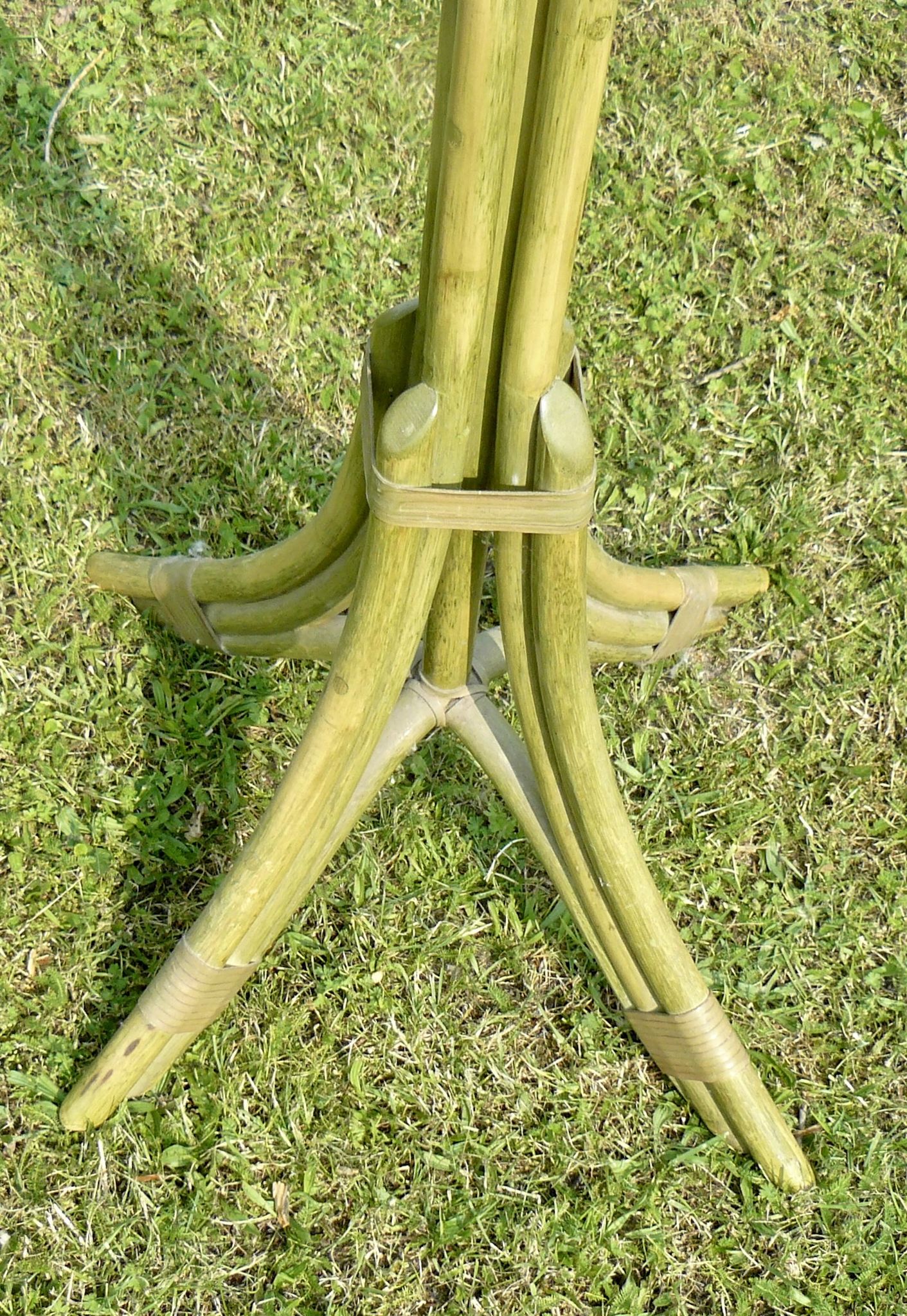 Coat rack parrot bamboo and rotion Roche Bobois Maugrion vintage 1970-80