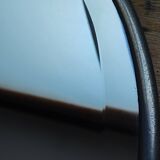 Beveled barber mirror