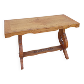 Vintage mountain chalet coffee table