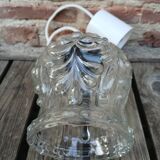 Vintage glass pendant/lamp