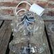 Vintage glass pendant/lamp