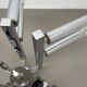 Modernist Huge chromed SPUTNIK Sciolari Style Ceiling Light, Italy, 1970s