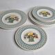 Ensemble de 8 Assiettes Villeroy & Boch modèle "Basket"
