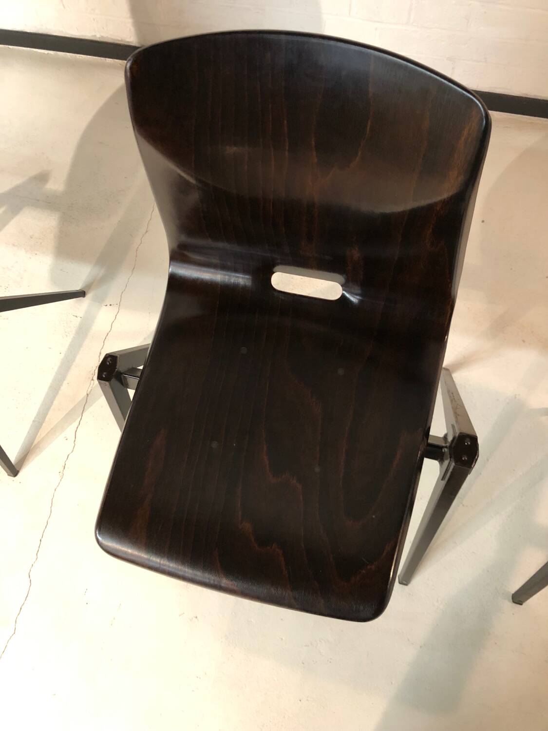 4 vintage Thur op seat chairs - Pagholz circa 1970