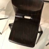 4 vintage Thur op seat chairs - Pagholz circa 1970