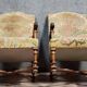 Pair of Louis XIII style walnut armchairs circa 1850 (lot no. 2)
