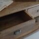 Old trading counter in solid oak – 19th century trade furniture