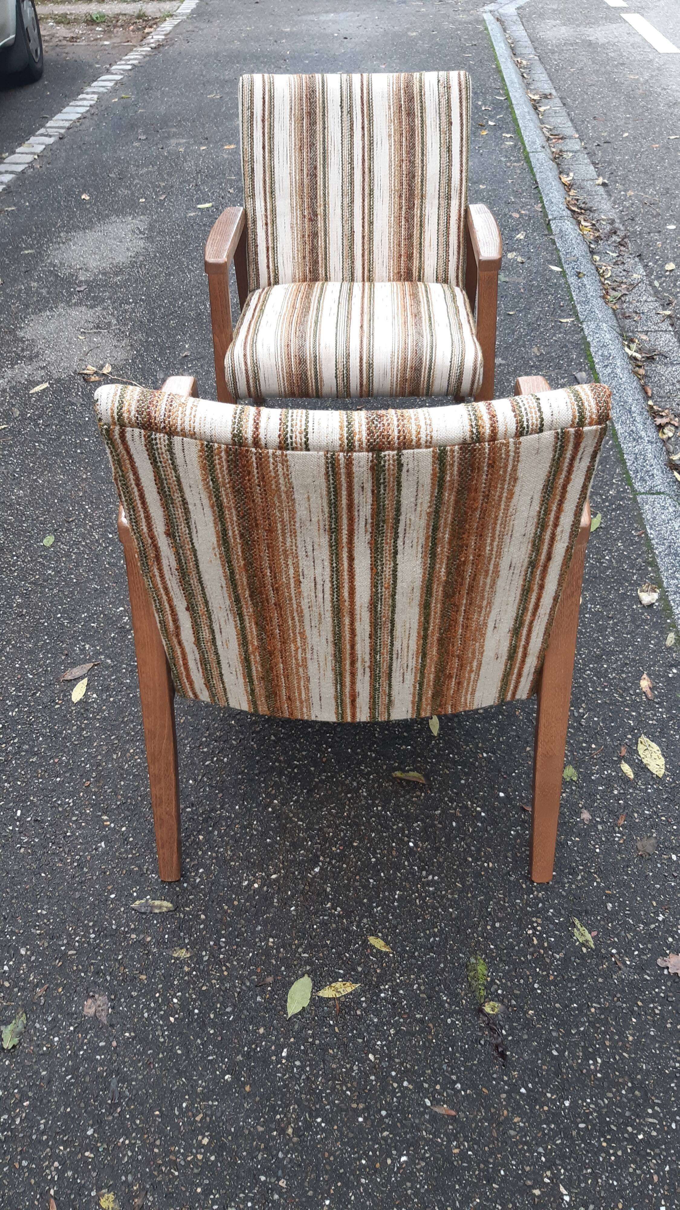 Pair of vintage armchairs