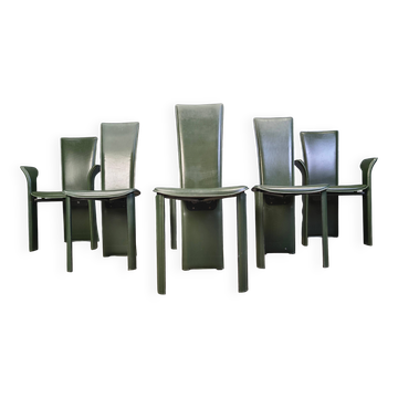 Vintage dining chairs by Pietro Costantini, 1980s, set of 6