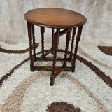 Table Gateleg Solid Oak 1900, England