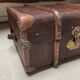 Antique travel trunk