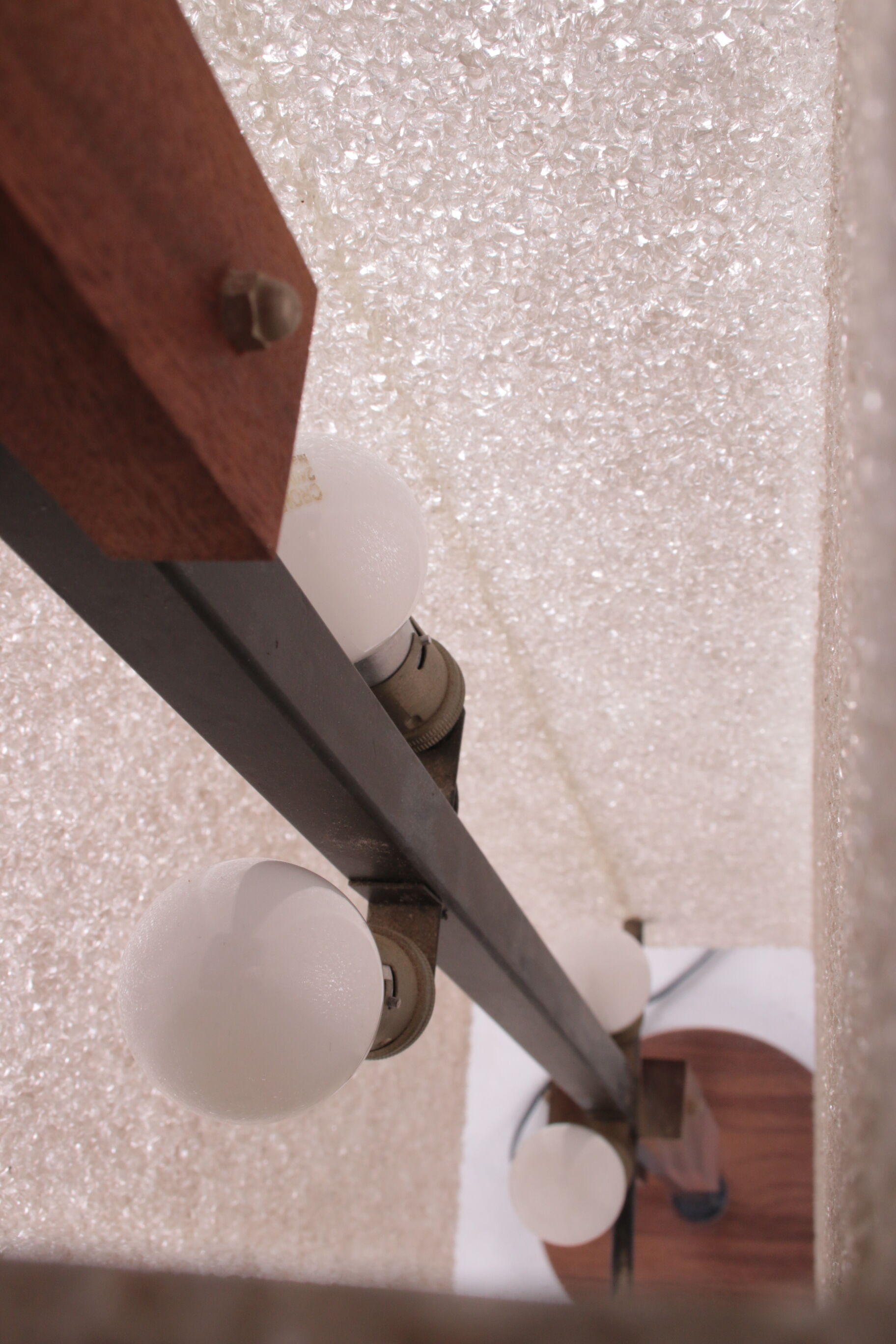 Vintage french floor lamp with switch, 1960s