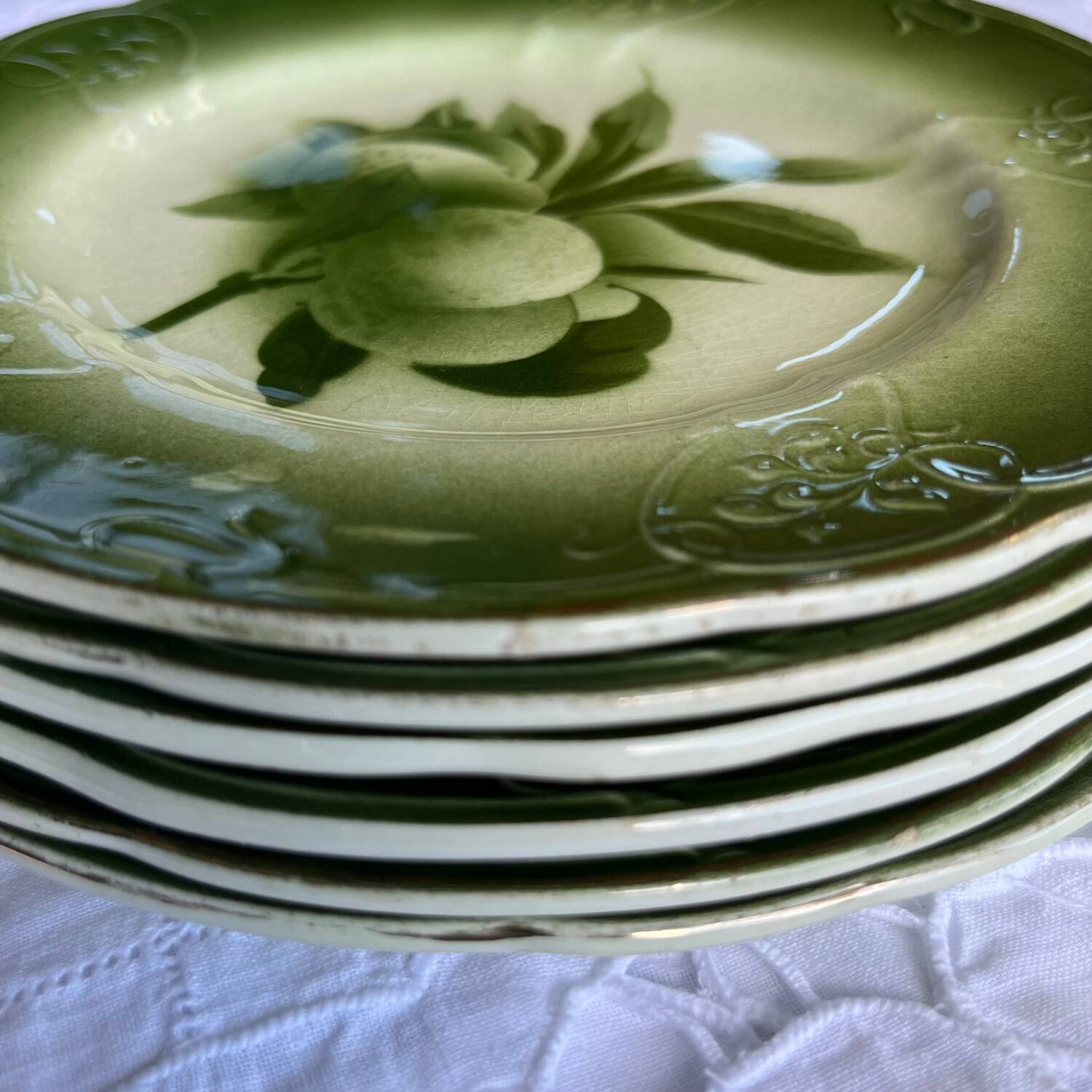 Longwy dessert plates