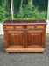 Louis Philippe buffet in solid walnut from the 19th century.