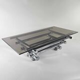 Paul Mayen tubular coffee table, circa 1970