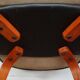 Set of two Eero Saarinen leather armchairs for Knoll