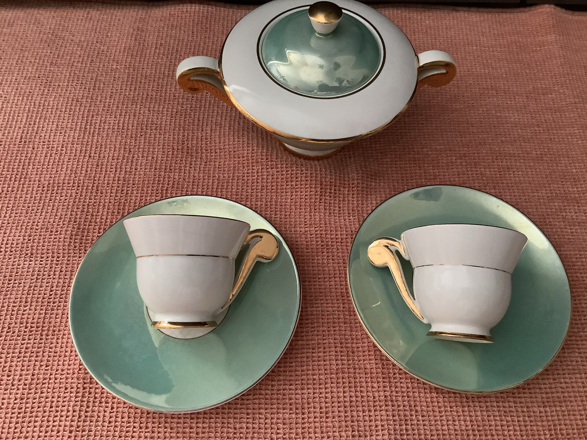Service à thé = 6 pièces