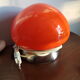 Lampe champignon tactile orange