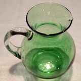 Carafe verre soufflé bullé