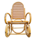 Rattan flesh rocking chair